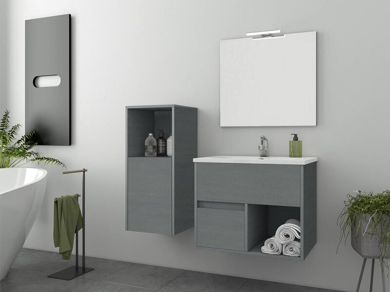 MDF мебели за баня Sorento 65 Graphite - Drop MDF мебели за баня Sorento 65 Graphite - Drop