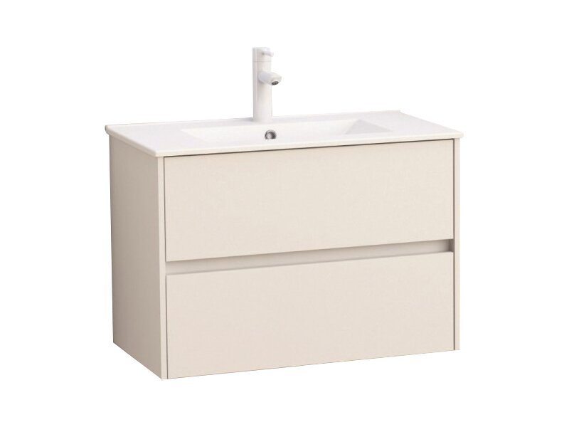 Долен шкаф за баня ICP 7955 с мивка ICC 8066MW - Inter Ceramic