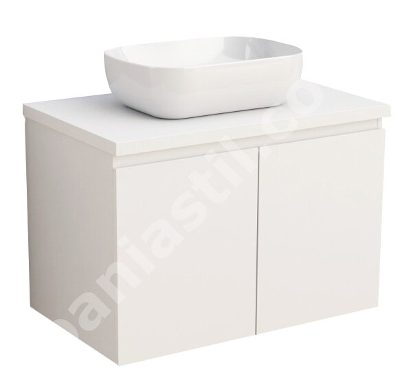 Долен шкаф за баня BG 5155-75W + 7546-30 - Inter Ceramic