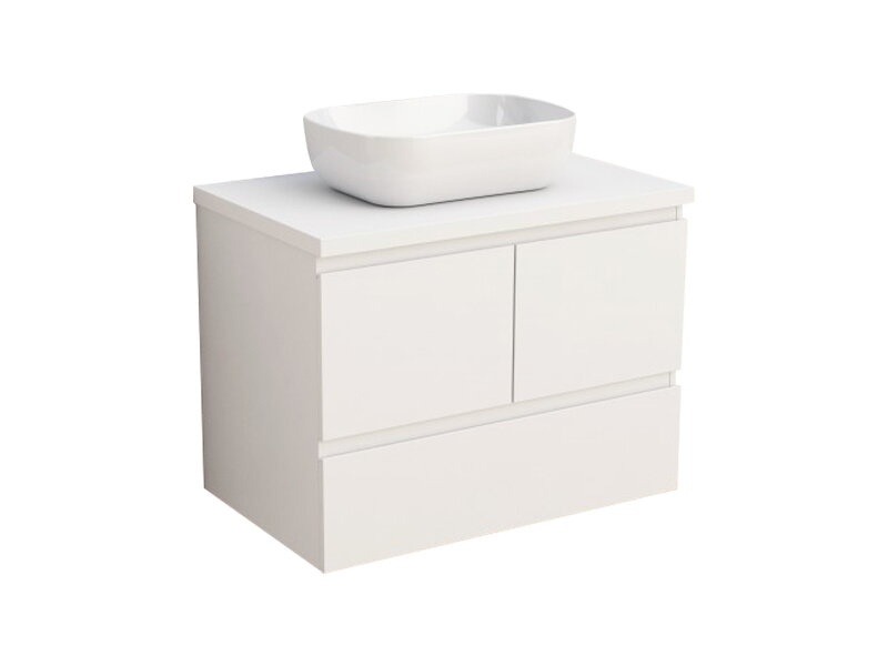 Долен шкаф за баня BG 9048-75W + 7546-30 - Inter Ceramic