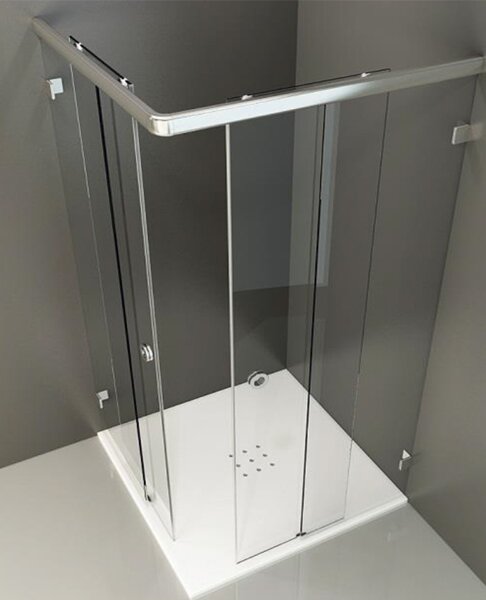 Душ кабина с плъзгащи врати 90x90см - Vicard