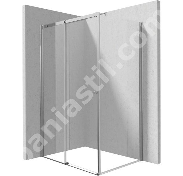 Душ кабина Kerria Plus Chrome с плъзгаща се врата 120см - Deante
