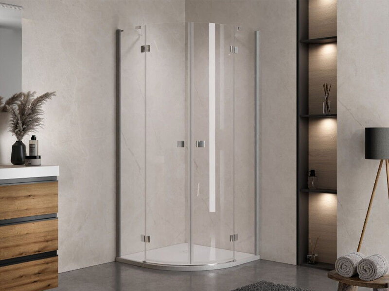 Овална душ кабина Aquarius SBR1 R 90x90см - KolpaSan 