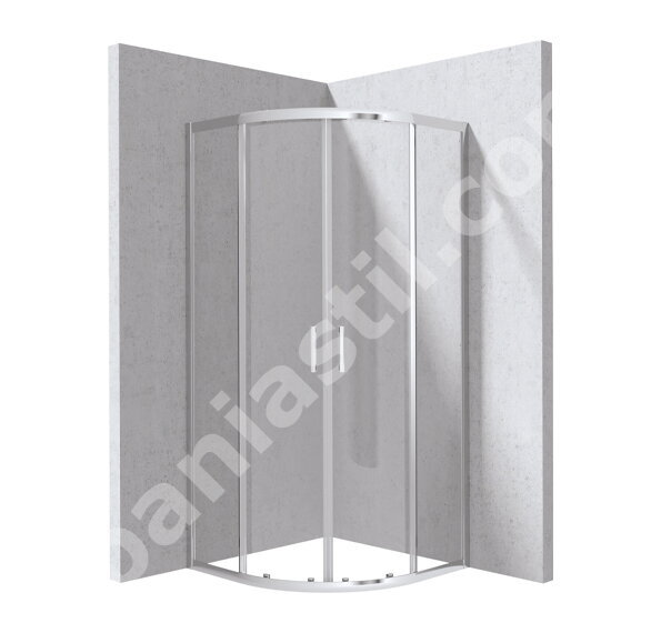 Душ кабина Funkia Evo Chrome 90x90см - Deante
