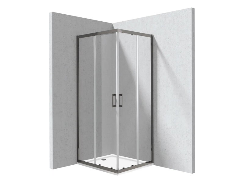 Душ кабина Funkia Evo Square Titanium 90x80см - Deante