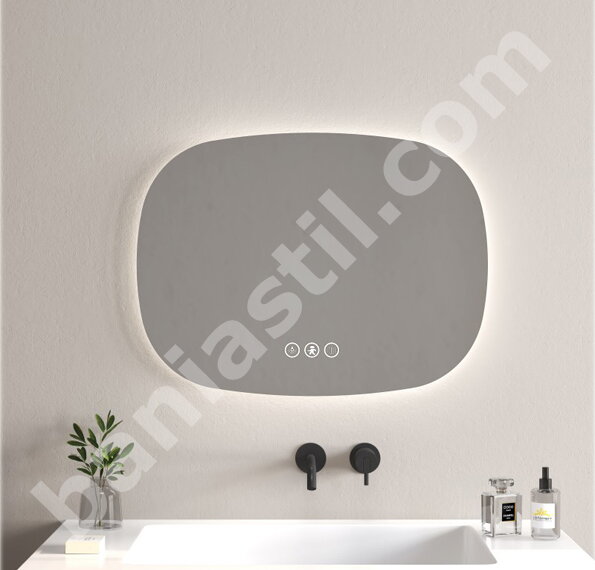 Огледало за баня с вградено LED осветление Efison 1958 - Inter Ceramic