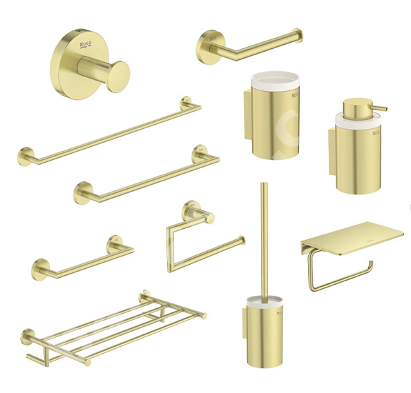 Аксесоари за баня Hotels Brushed Brass - Roca