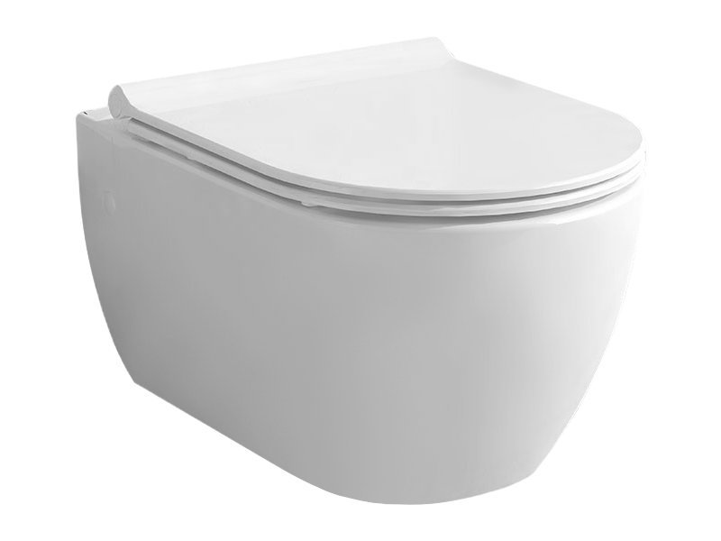 Структура за вграждане Grohe и конзолна тоалетна City Rimless