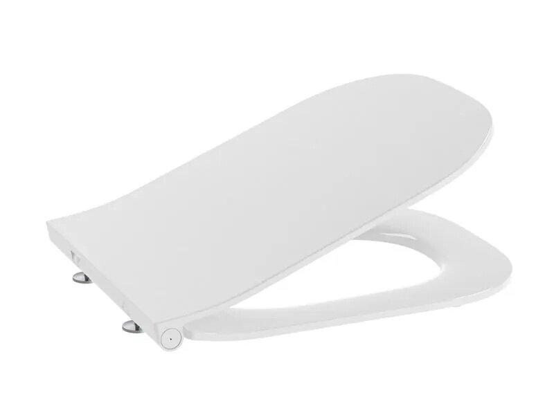 Структура Duplo S Compact и тоалетна Тhe Gap Square с бял бутон - Roca 7