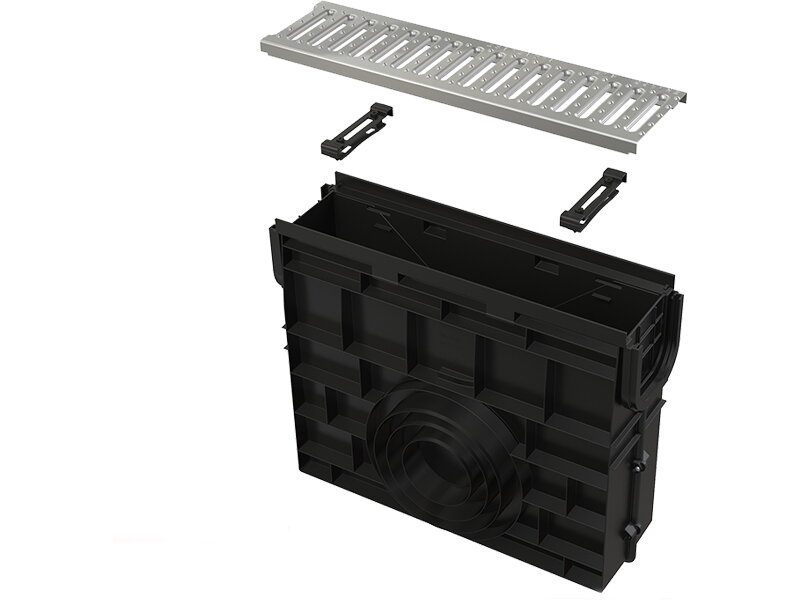 Външен отводнителен сифон с решетка Home AVZ102R-R102S - Alca