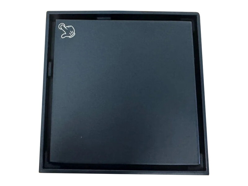 Подов сифон с две лица Velora Black Mat за плоча - Ceracacia Подов сифон с две лица Velora Black Mat за плоча - Ceracacia