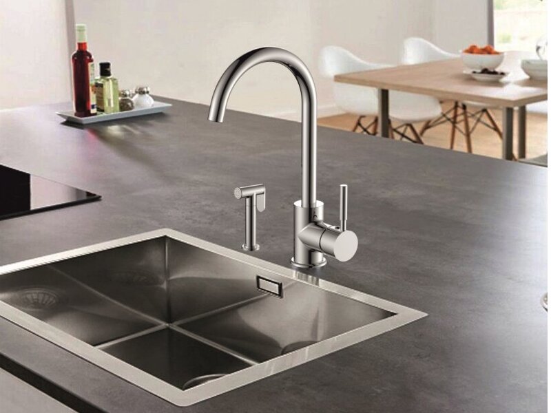 Кухненски смесител ICF 719612C - Inter Ceramic Кухненски смесител ICF 719612C - Inter Ceramic