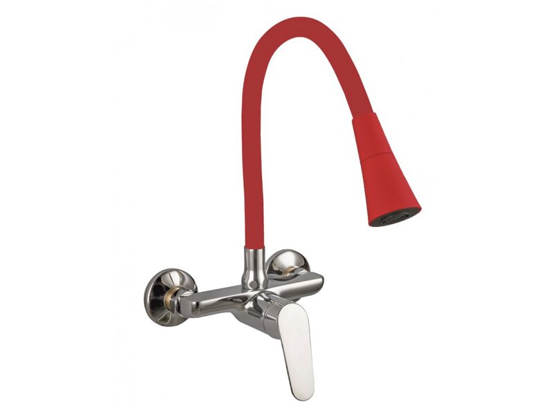 Смесител за кухня ICF 5108152R 7789 Linni Red - Inter Ceramic Смесител за кухня ICF 5108152R 7789 Linni Red - Inter Ceramic