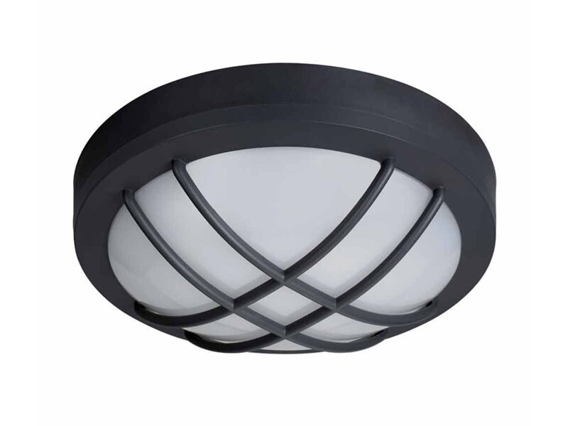 LED плафониера MEZZO/X 18W BK CL - Vivalux
