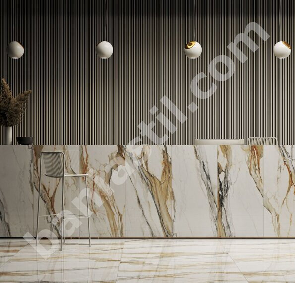 Полиран гранитогрес Calacata Gold Pol - Stargres OUTLET