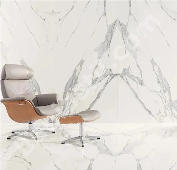 Полиран калиброван гранитогрес Specchio Carrara - Tubadzin OUTLET