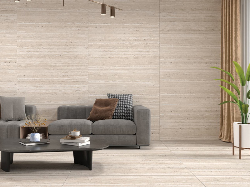 Калиброван гранитогрес Nuvo Travertine Natural