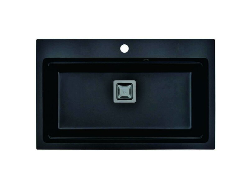 Кухненска мивка ICGS 8213 BLACK - Inter Ceramic