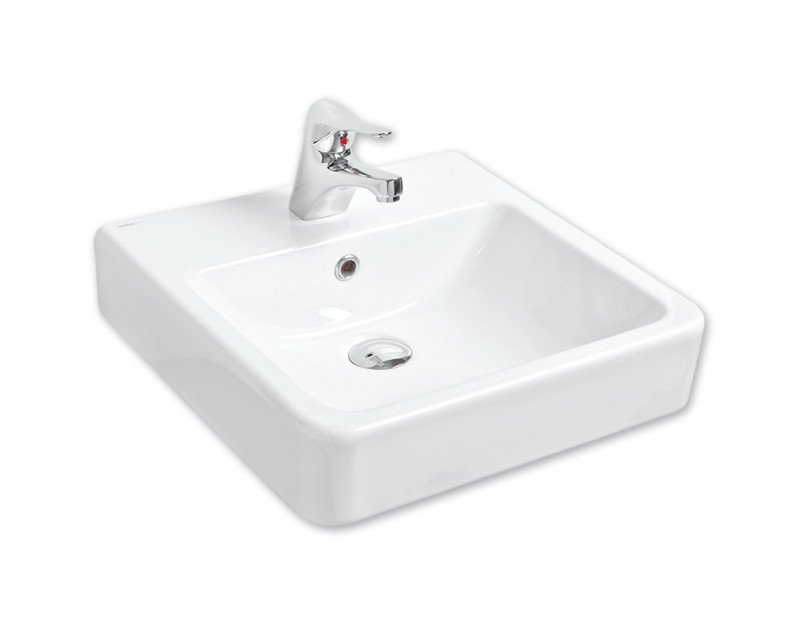 Мивка за монтаж върху плот Square Bowl 45x45см - Gural Vit