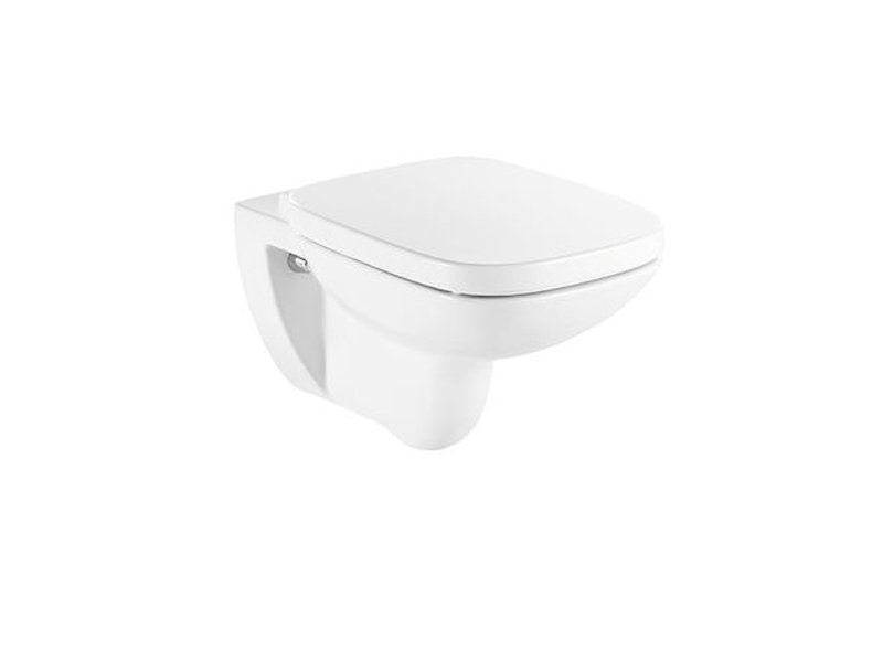 Висяща тоалетна Debba Rimless Square с неръждаеми панти - Roca