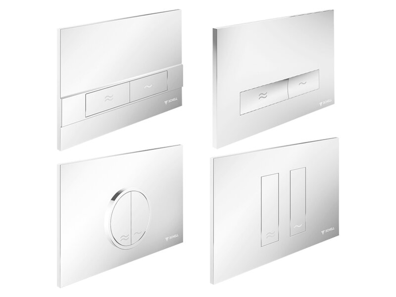 Конзолна тоалетна Uno UltraSlim с биде и структура за вграждане Schell 6