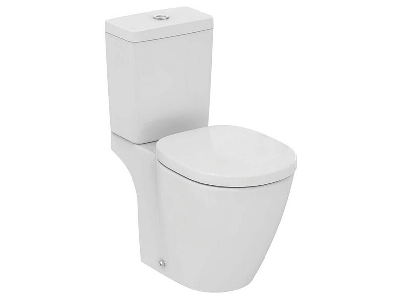 Моноблок Connect Cube със седалка с плавно затваряне - Ideal Standard