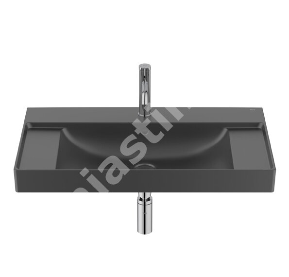 Мивка за баня Ona Black Matt 80см - Roca