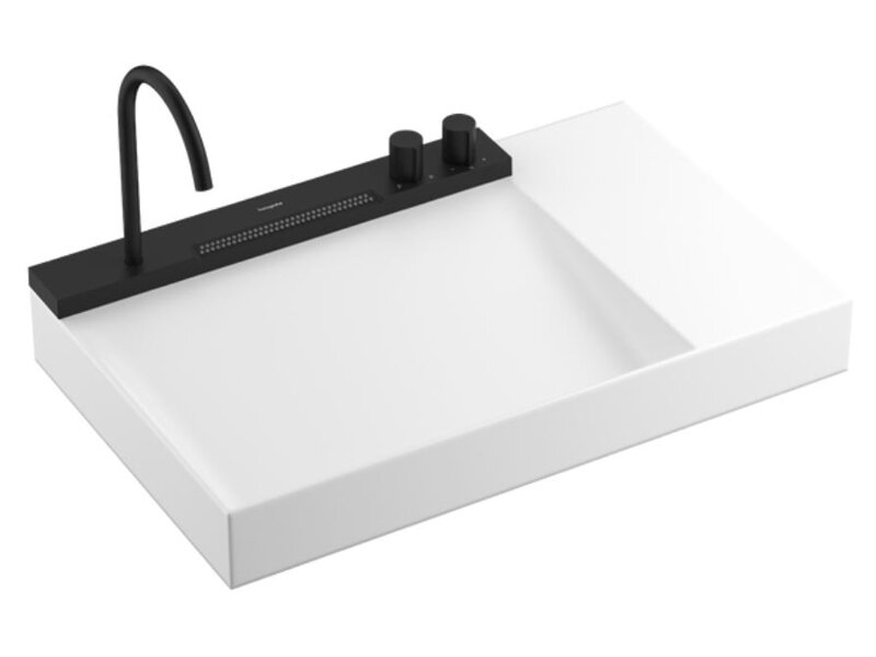Промо пакет мивка за баня със смесител Avalegra 78 Matt Black - Hansgrohe 