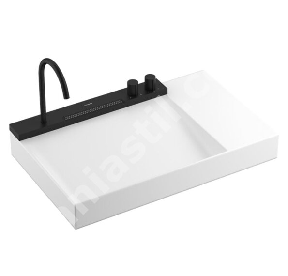Промо пакет мивка за баня със смесител Avalegra 78 Matt Black - Hansgrohe 