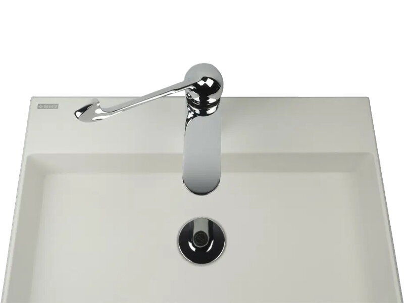 Мивка за баня за плот Correo Alabaster 50см - Deante