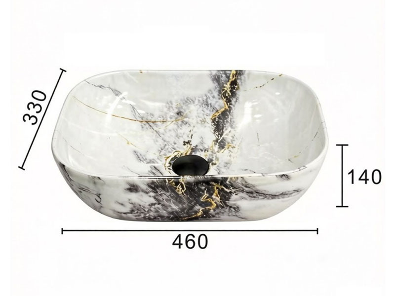Мивка за баня тип купа Imperia Marble - Inter Ceramic