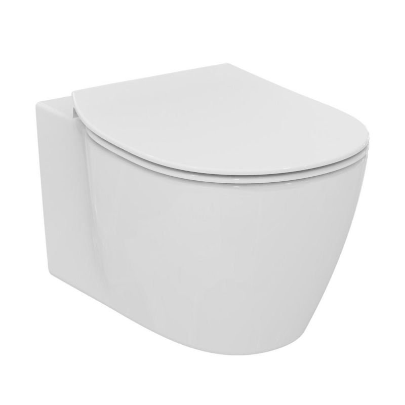 Ултра тънка седалка с метални панти Connect - IDEAL STANDARD