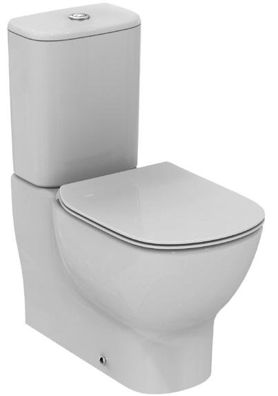 Моноблок със седалка от дуропласт Tesi Aquablade - IDEAL STANDARD
