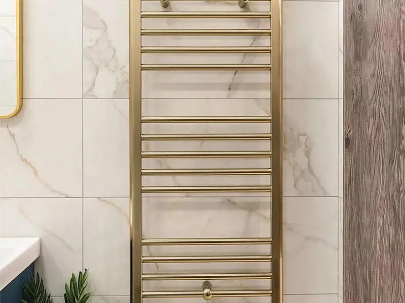 Хидравлична лира за баня Corallite Straight SB-Brass 249W - Crystal 9