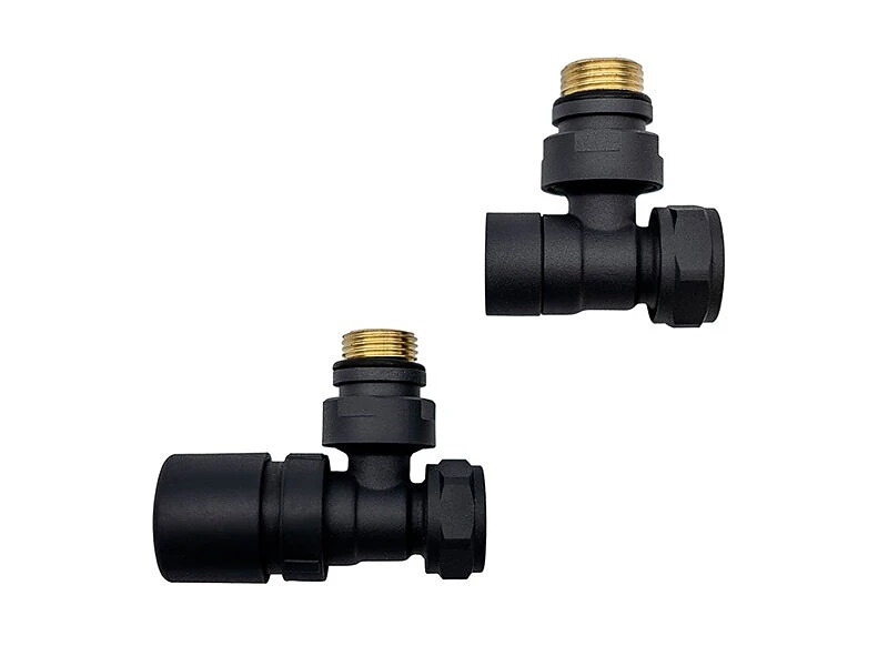 Алуминиева лира за баня Bauxite Black Matt 674W - Crystal 