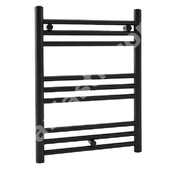 Хидравлична лира за баня Bauxite Compact 704W Black Matt - Crystal