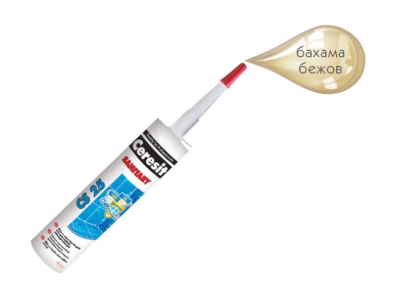 Санитарен силикон CS 25 Bahama 43 - Ceresit