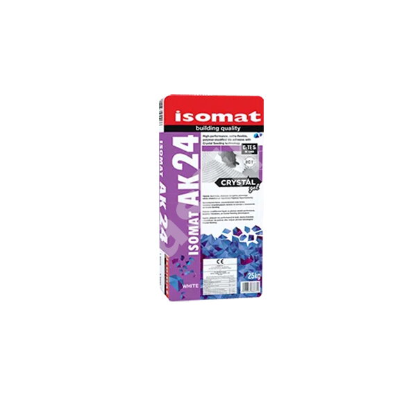 Висок клас еластично лепило за плочки AK-24 CRYSTAL GEL 25кг - ISOMAT