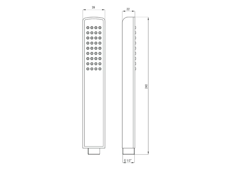 Смесители за вграждане Box Square черен мат - Deante