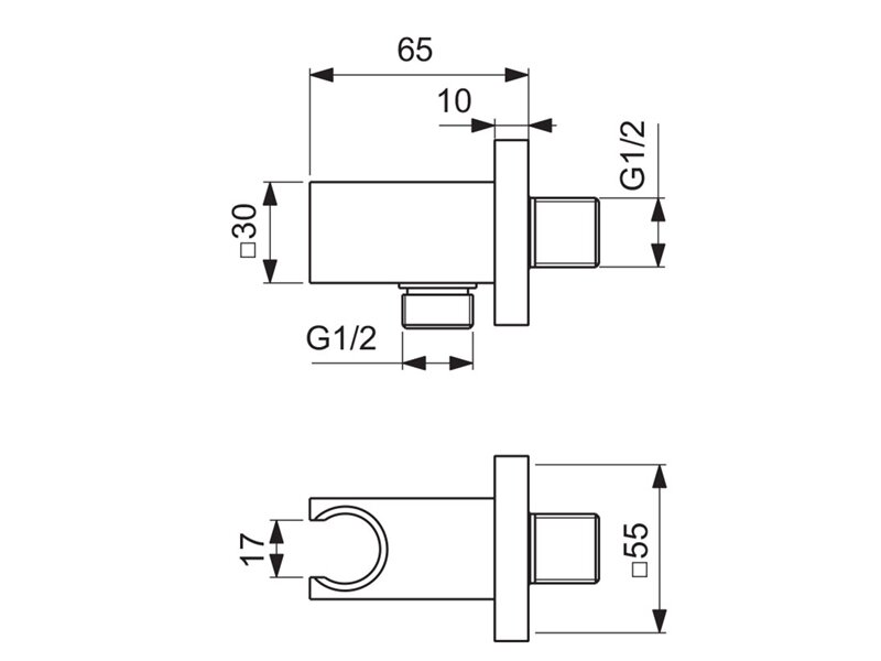 Комплект смесители за вграждане Ceratherm Navigo - Ideal Standard