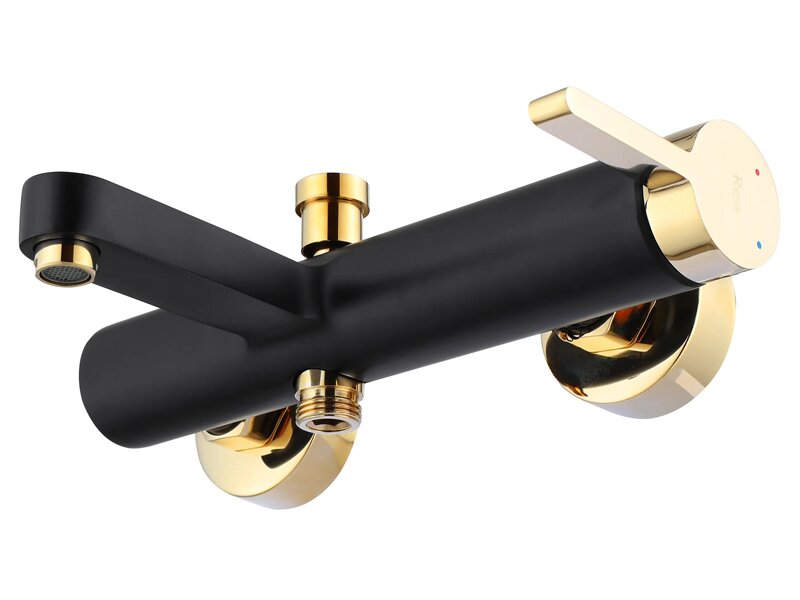 Смесител за вана/душ Polo Black Gold - Rea