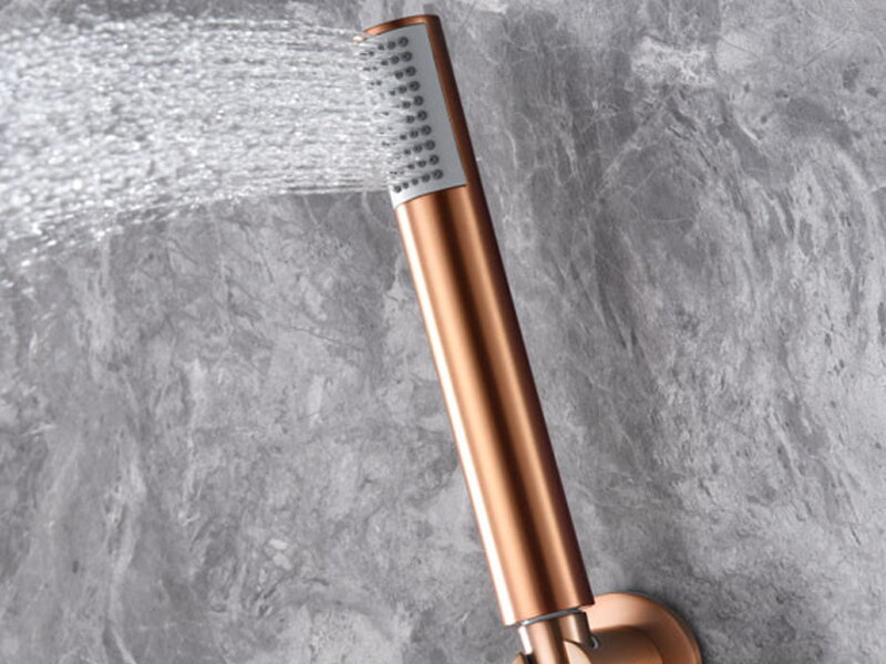Комплект смесители за вграждане Olimpo Brushed Rose Gold - IMEX 5
