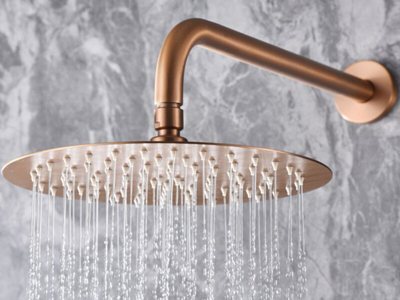 Комплект смесители за вграждане Olimpo Brushed Rose Gold - IMEX 6
