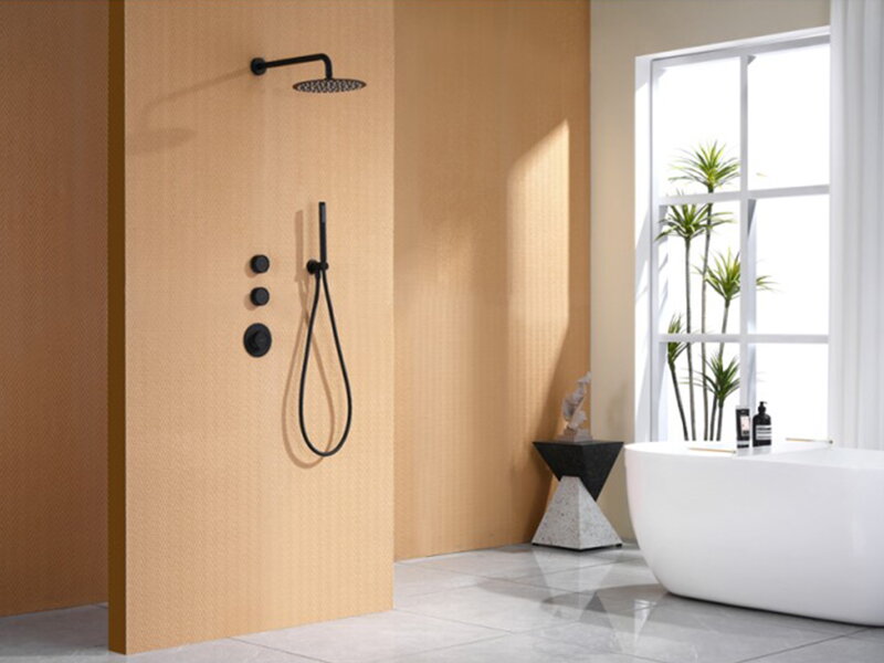 Смесители за вграждане Catarine Black Matt - Inter Ceramic 2