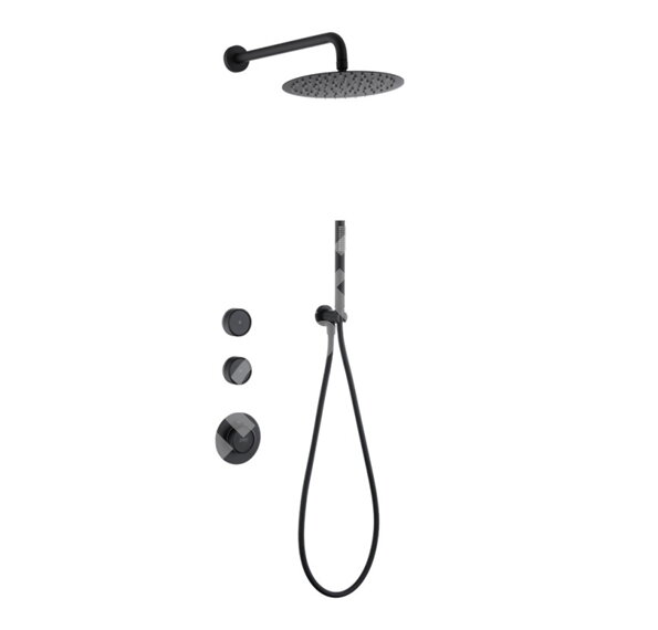 Смесители за вграждане Catarine Black Matt - Inter Ceramic