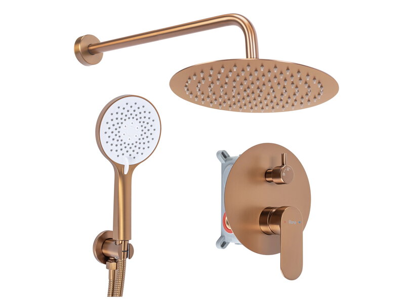 Промо пакет смесители за вграждане Drop Brush Copper - Rea 2