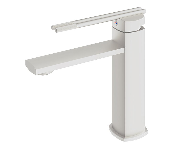 Смесител за мивка Dual Matte White - Mariner Rubinetterie 2