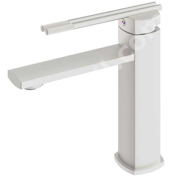 Смесител за мивка Dual Matte White - Mariner Rubinetterie