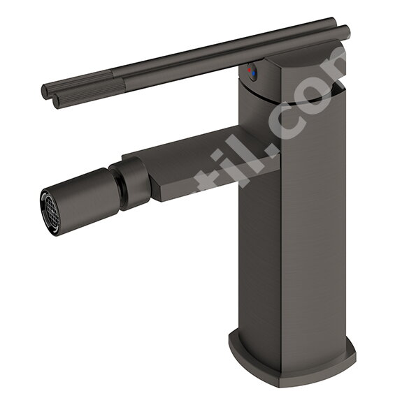 Смесител за биде Dual Gun Metal - Mariner Rubinetterie