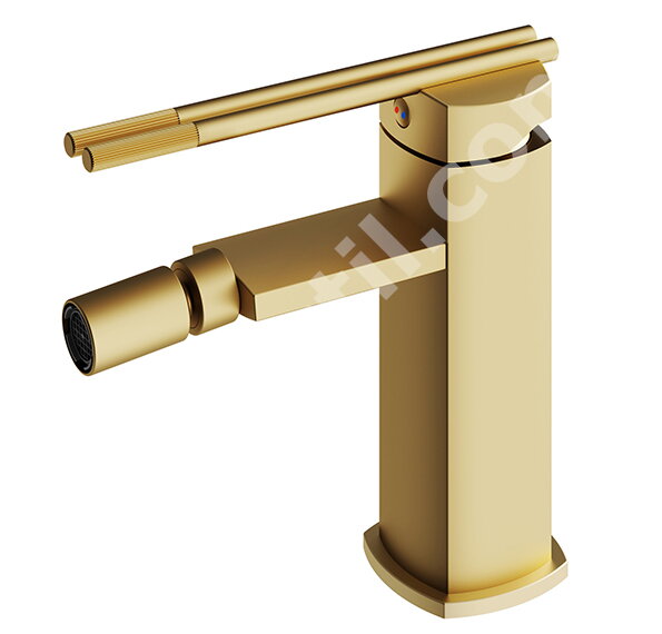 Смесител за биде Dual Satin Gold - Mariner Rubinetterie